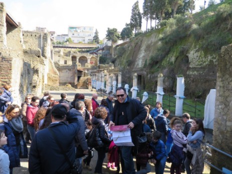 Guida privata scavi Ercolano